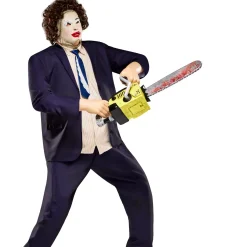 6 Ft Leatherface: Pretty Woman Mask Animatronic - The Texas Chainsaw Massacre