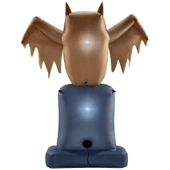 4.5 Ft. Owl Tombstone Light-Up Inflatable Decoration