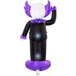 8 Ft. Spinning Eye Clown Light-Up Inflatable Decoration