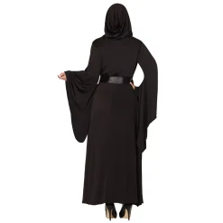 Adult Black Hooded Dress