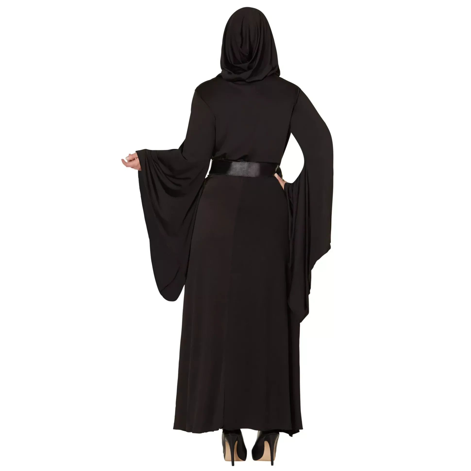 Adult Black Hooded Dress
