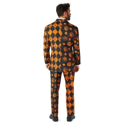 Adult Distressed Pumpkin Party Suit