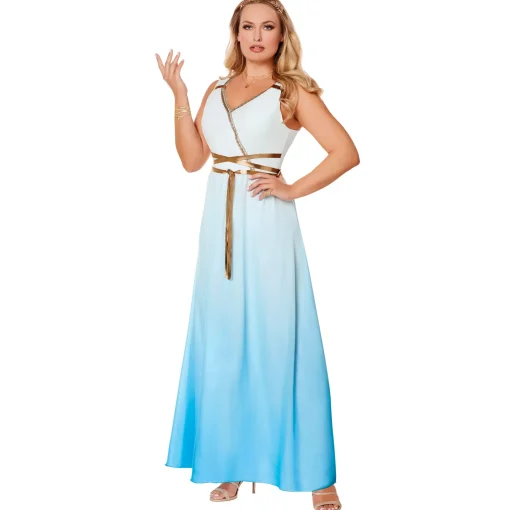 Adult Goddess Athena Plus Size Costume