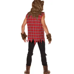 Adult Hooded Wolf Costume