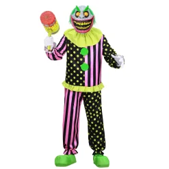 Adult Light-Up Wacky Mole Clown Costume