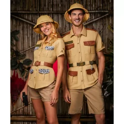 Adult Men's Zookeeper Plus Size Costume