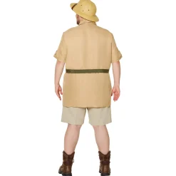 Adult Men's Zookeeper Plus Size Costume