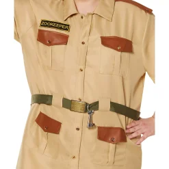 Adult Men's Zookeeper Plus Size Costume