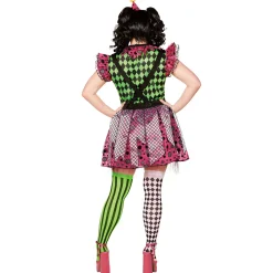 Adult Neon Clown Costume