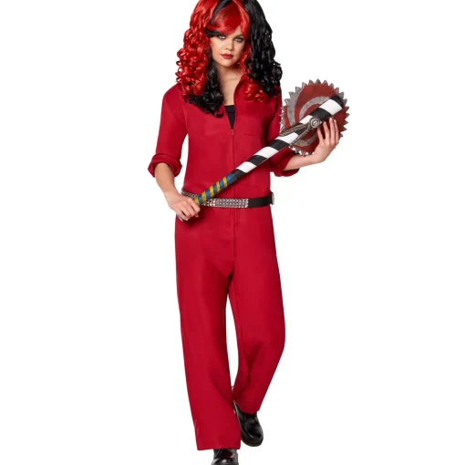 Adult Red Horror Jumpsuit
