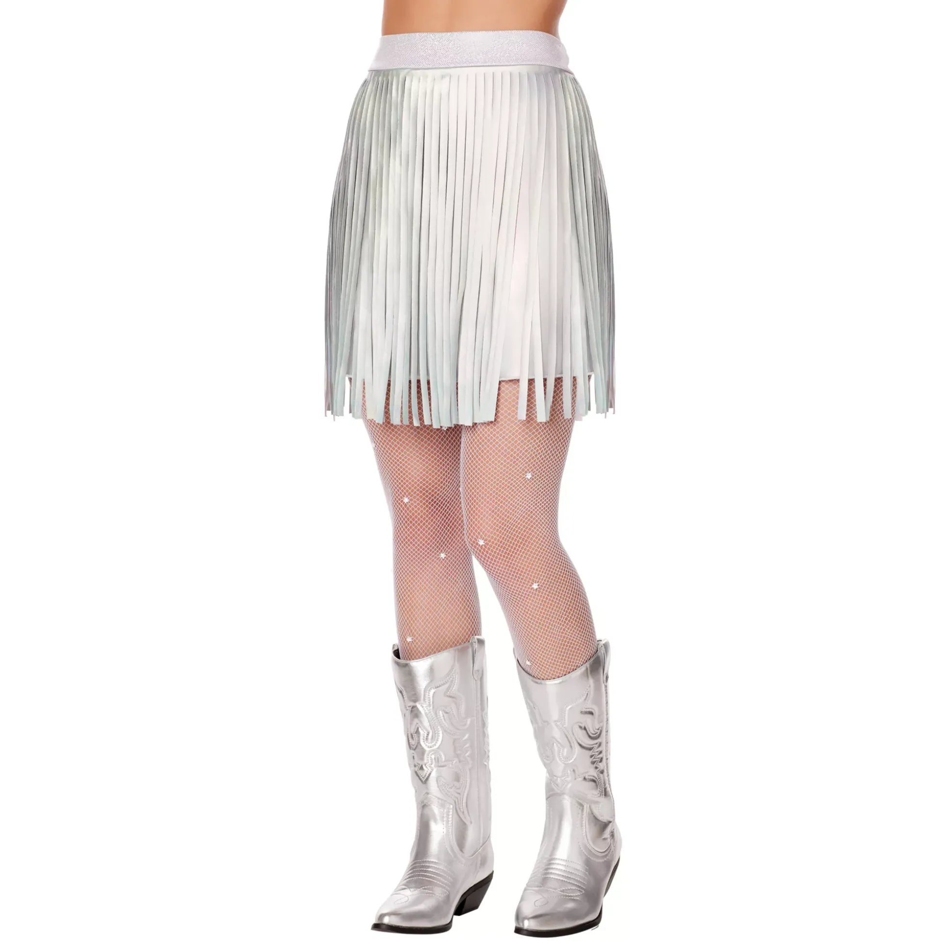 Adult Space Cowgirl Fishnet Tights