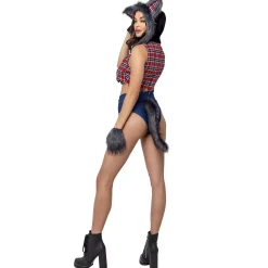 Adult Sultry She-Wolf Costume