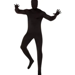 Adult Super Skins Black Zentai Skin Suit Costume