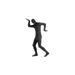 Adult Super Skins Black Zentai Skin Suit Costume