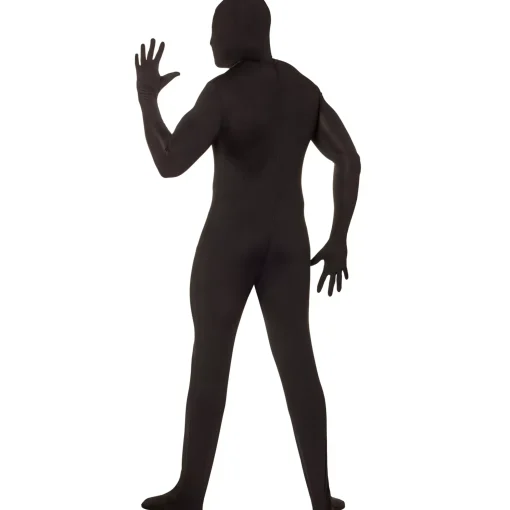 Adult Super Skins Black Zentai Skin Suit Costume