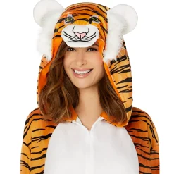 Adult Tiger Jumpsuit Costume