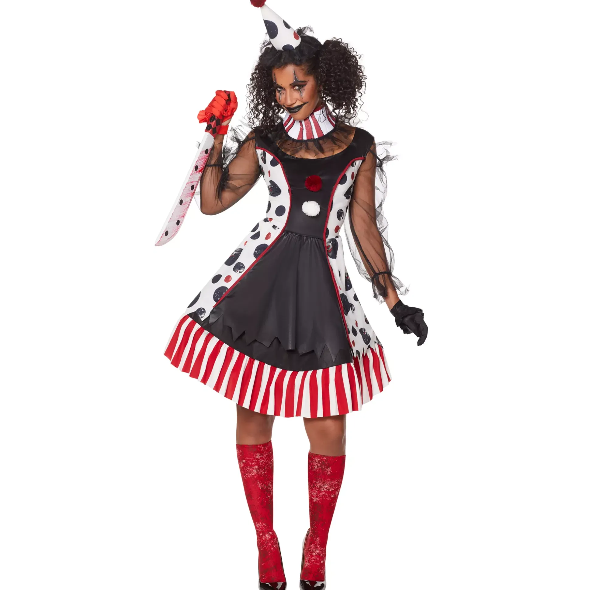 Adult Twisted Clown Costume