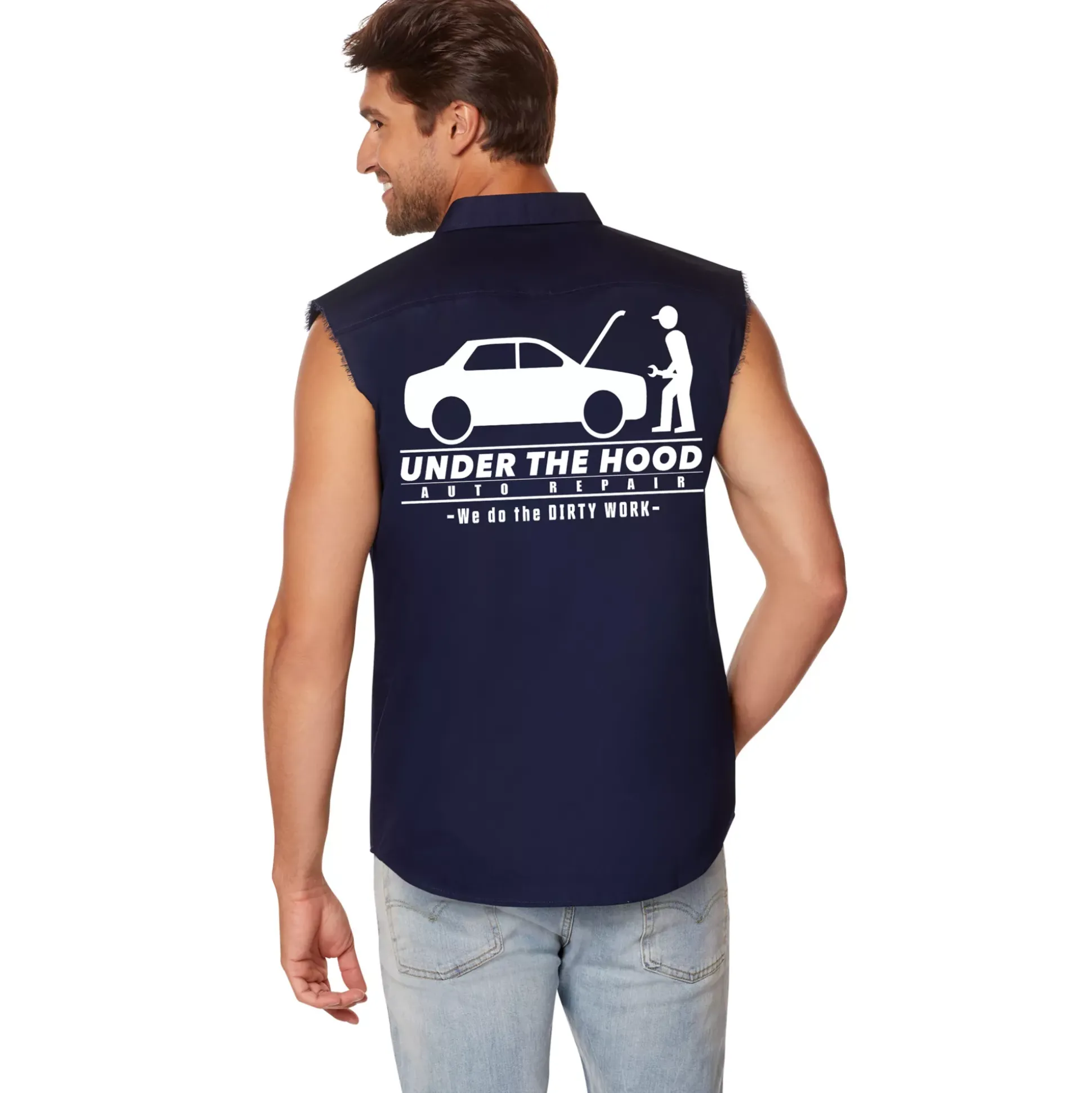 Adult Under the Hood Mechanic Vest