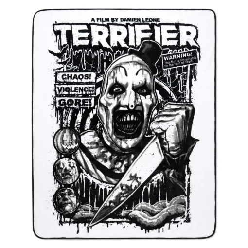 Art the Clown Chaos Fleece Blanket - Terrifier