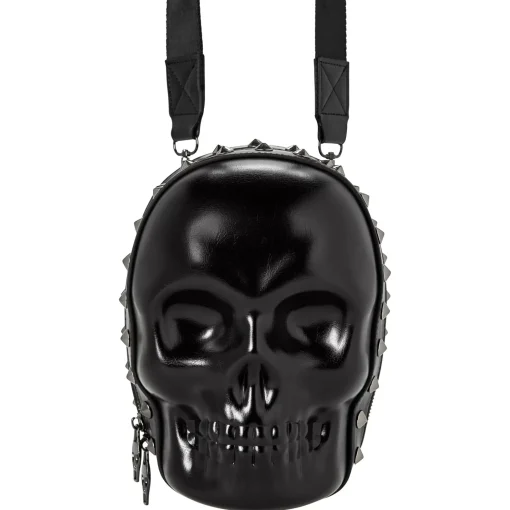 Black Skull Crossbody Bag