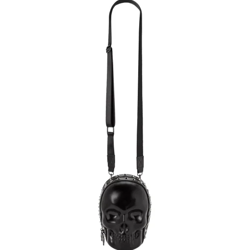 Black Skull Crossbody Bag