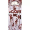 Bloody Handprints Welcome Door Cover