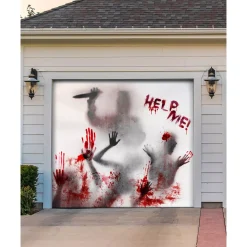 Bloody Hands Garage Single Door Cover