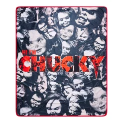 Chucky Heads Fleece Blanket