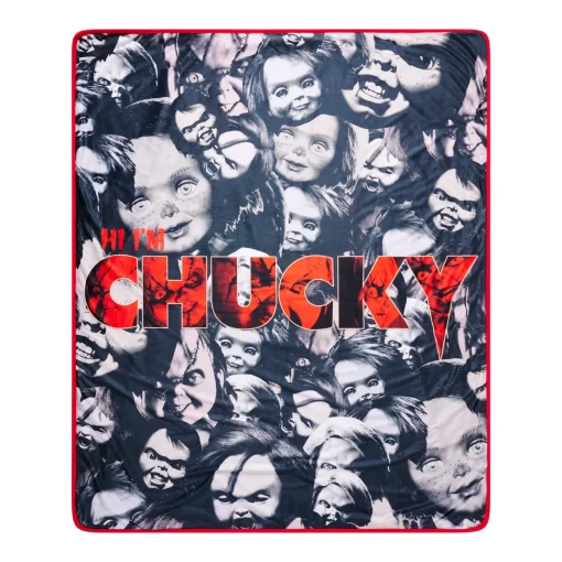 Chucky Heads Fleece Blanket