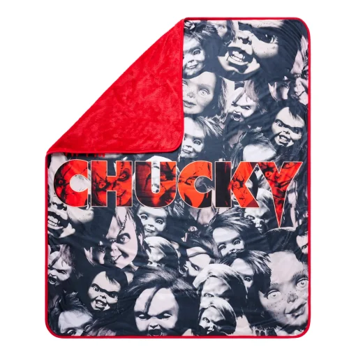 Chucky Heads Fleece Blanket