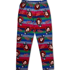 Chucky Striped Wanna Play Lounge Pants