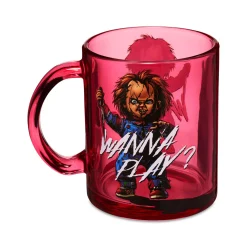 Chucky Wanna Play Glass Coffee Mug - 17.5 oz.