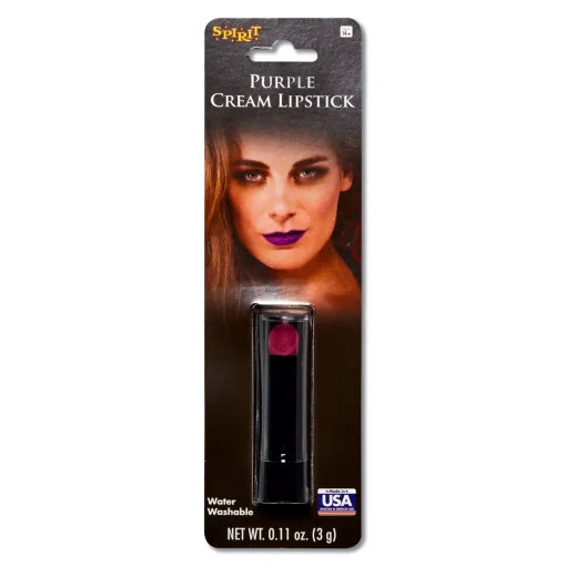 Dark Purple Lipstick