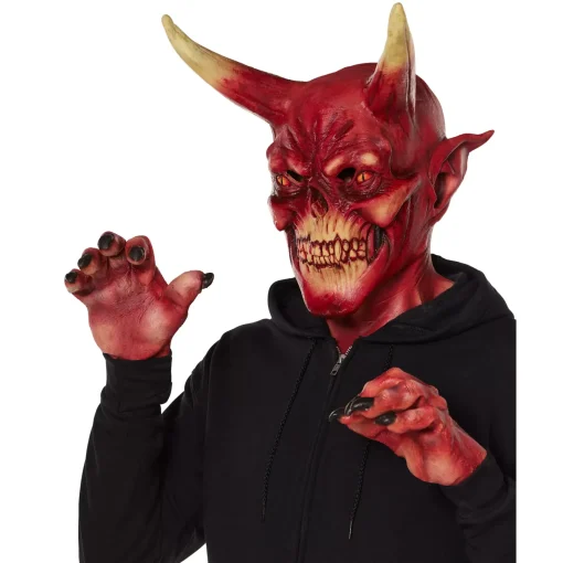 Devil Mask with Hands