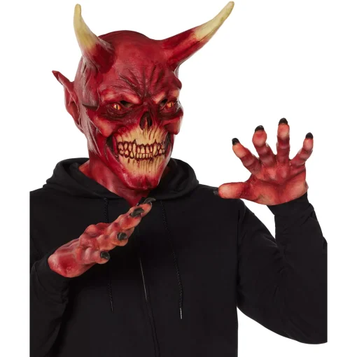 Devil Mask with Hands