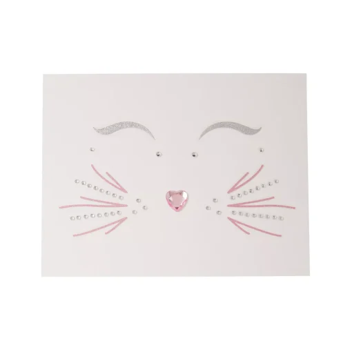 Gemstone Bunny Face Decals