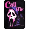 Ghost Face Call Me Double Sided Fleece Blanket