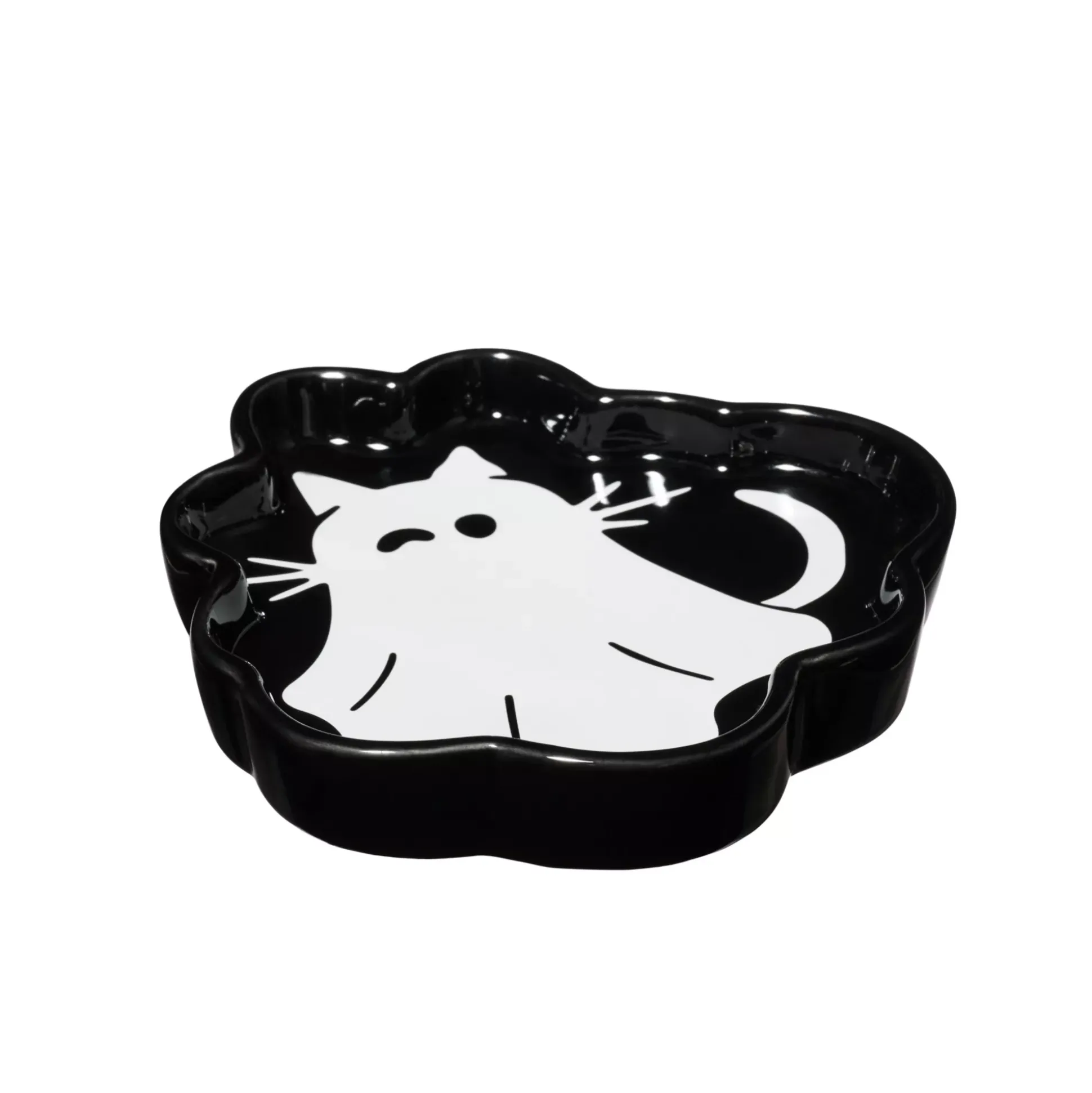Ghost Kitty Trinket Dish