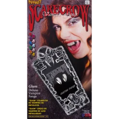 Glam Deluxe Vampire Fangs - Scarecrow