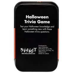 Halloween History Trivia Game
