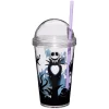 Jack Skellington Cup with Straw - Nightmare Before Christmas