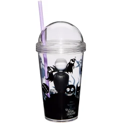 Jack Skellington Cup with Straw - Nightmare Before Christmas