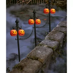 Jack-O-Lantern Lawn Stakes