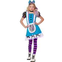 Kids Dark Alice Dress Costume