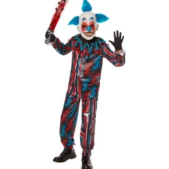 Kids Dark Carnival Clown Costume