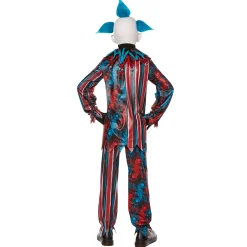 Kids Dark Carnival Clown Costume