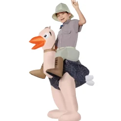 Kids Inflatable Ostrich Ride-Along Costume