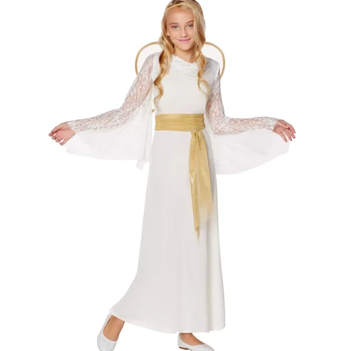 Kids Lace Angel Costume