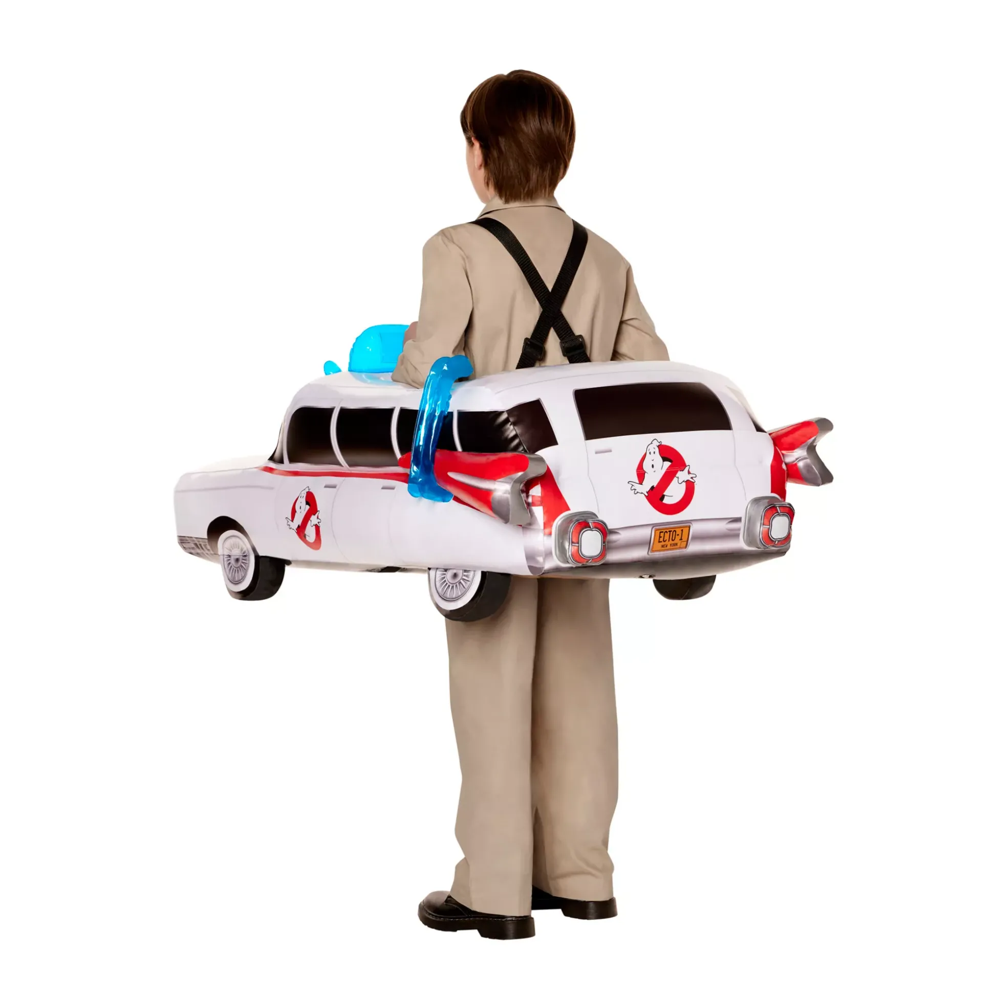 Kids Light-Up Ecto-1 Inflatable Ride-Along Costume - Ghostbusters