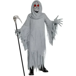 Kids Light-Up Skull Reaper Costume